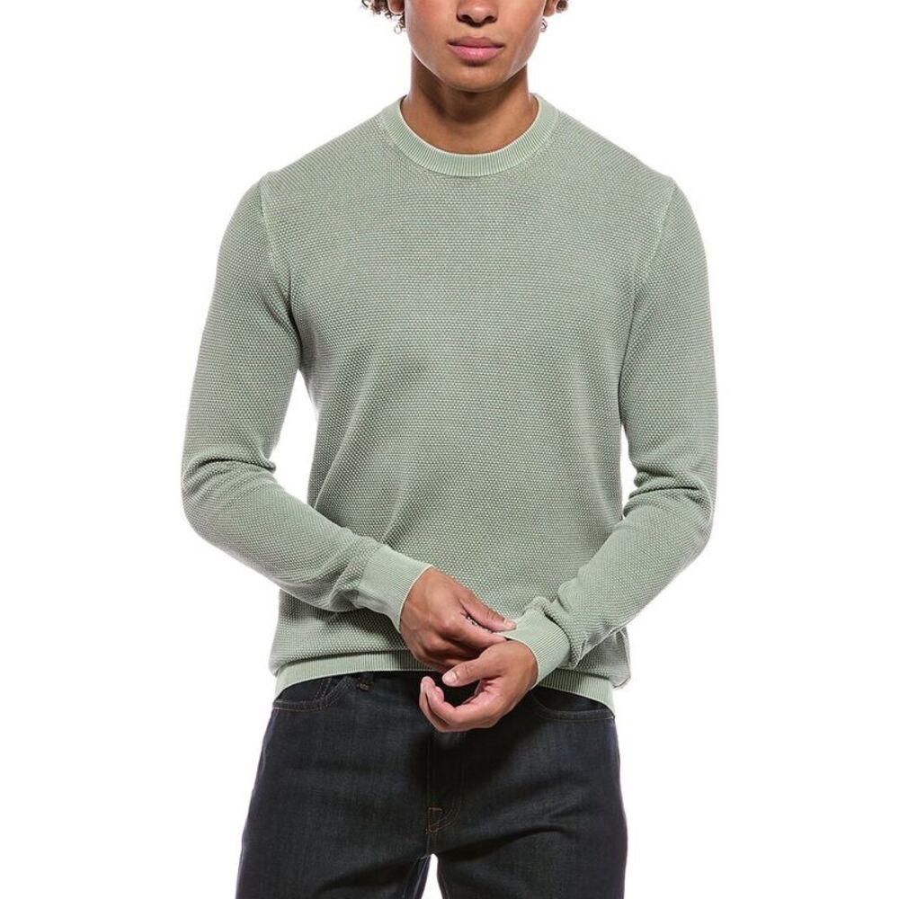 Gas Mens  Crewneck Sweater, Green